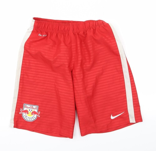Nike Mens Red Striped Polyester Sweat 