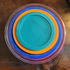 Pyrex Nesting Mixing Bowls With Lids Set Of 4