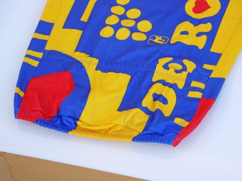 Original Mid 80's DE ROSA Giordana Cycling Jersey - Imagen 8 de 10