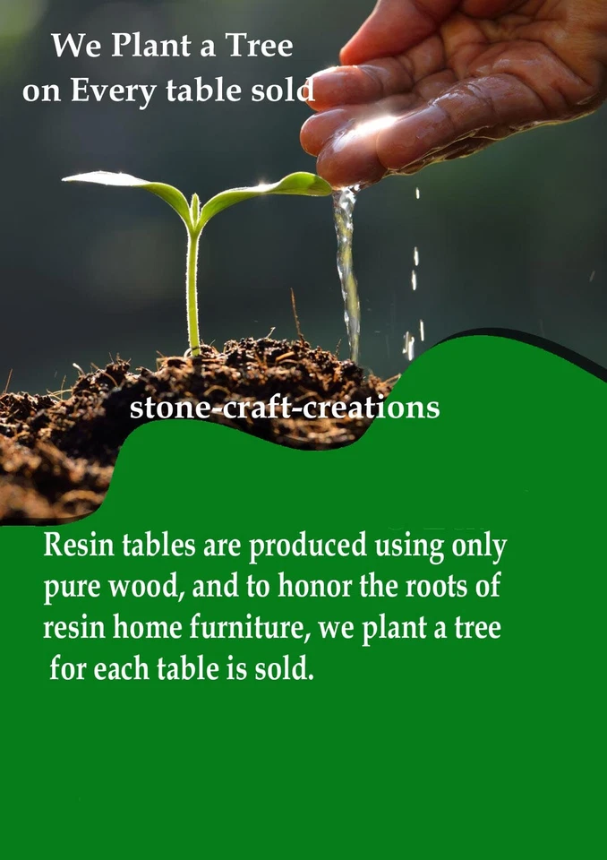 Mesa de centro Mix de resina epoxi, mesa de entrada, mesa de sofá, mesa auxiliar, mesa de río Foto 3 de 4