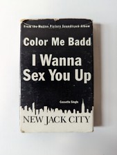 Vintage Color Me Badd - I Wanna Sex You Up - Cassette Single Tape