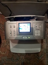 HP Photosmart 385 GoGo Digital Photo Inkjet Printer With Case And Paper