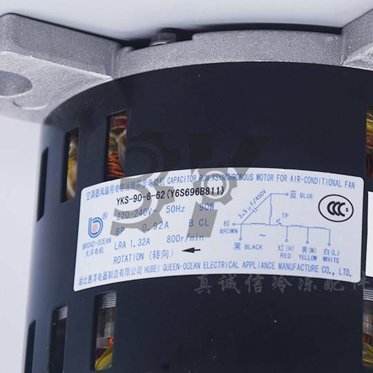 1PCS NEW YKS-90-6-62 air conditioner motor Royale, hoge kwaliteit