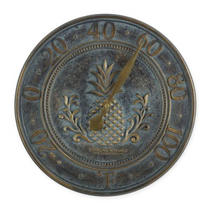 12 Home Indoor Outdoor Patio Garden Wall Decor Pineapple Weather