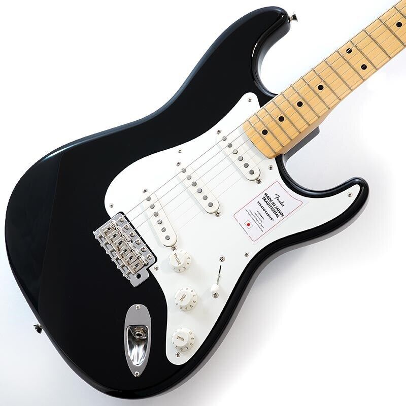 Fender Made in Japan Traditional 50s Stratocaster (Black Fender Made in Japan Traditional 50s Stratocaster (Black