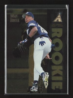 1995 Pinnacle Zenith Edition Rookie Brian Hunter RC #137 Houston Astros