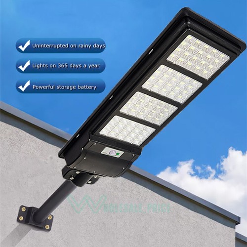 9900000000LM Luz Led Solar Lampara Exterior Luces Focos Solares De Calle Sensor - Picture 4 of 17