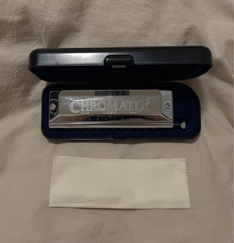 Suzuki SCX-48 Chromatix Series Harmonica C 12 Hole 48 sound Standard model case - Picture 6 of 10