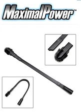 MaximalPower Flexible Crevice Vacuum Tool Attachment w/ Removable Brush Head
