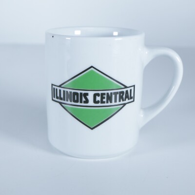 ILLINOIS CENTRAL RAILROAD Whistlestop Mug Cup