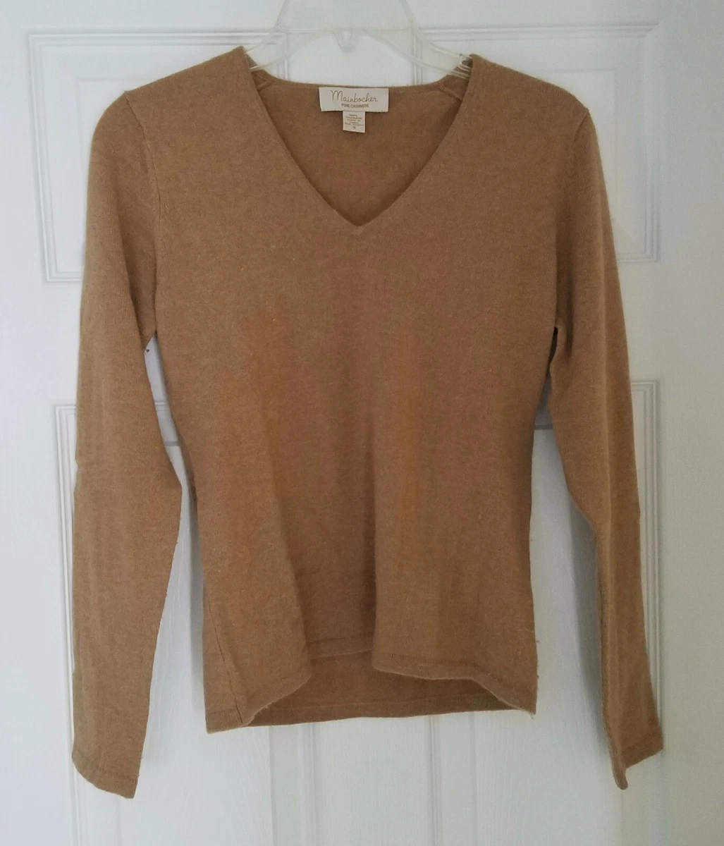 light brown cashmere sweater