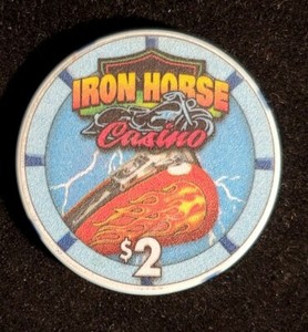 $2. Iron Horse Casino Chip - Everett , Washington - 2005 