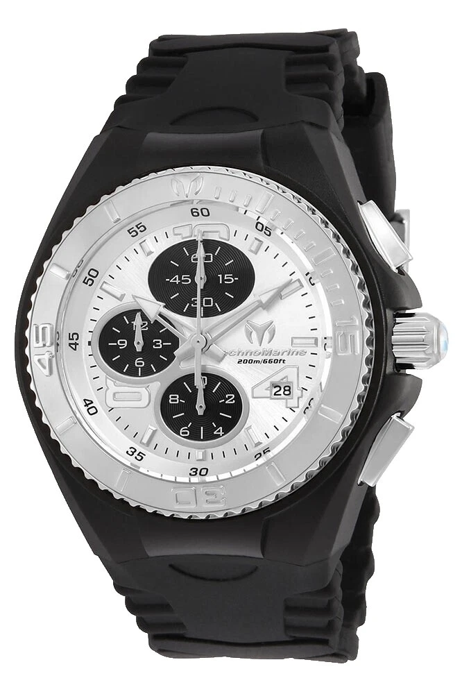 Relojes de Pulsera Banda Silicona TechnoMarine Plata