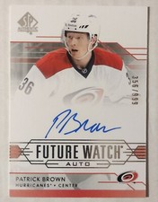 2014-15 SP Authentic Future Watch /999 Patrick Brown #264 Rookie Auto RC