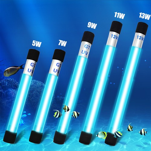 Aquarium Submersible UV Light Sterilizer Pond Fish Tank Clean Water