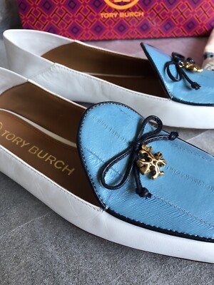 ■Tory Burchトリーバーチ TORY CHARM ローファー パンプス Tory Burch CHARM TWO-TONE LOAFER with collapsible back