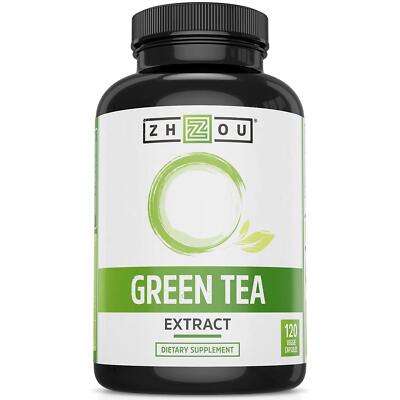 Green Tea Extract Capsules with EGCG, Natural Energy, Mental Focus, Immune He...