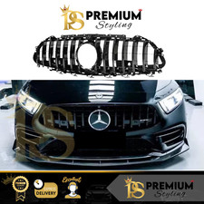 Mercedes CLS Klasse W257 C257 Glanz Schwarz Front PANAMERICANA GT K&uuml;hlergrill Grill 18+