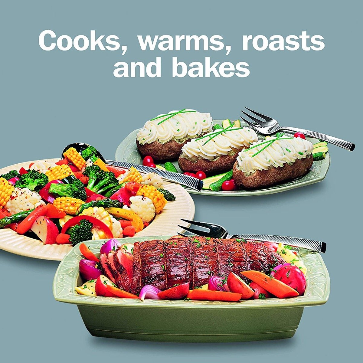 Proctor Silex Commercial 18 Qt. Turkey Roaster Oven/Warmer by Hamilton