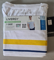 Herren T - Shirt, Sommershirt, Freizeitshirt, Livergy, GrößE L (52/54)