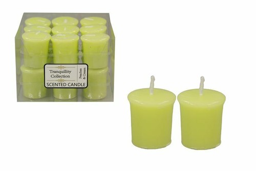 36PK Tranquility Scented Votive Candles 8 Hours Tealights Scents Decorative - Picture 7 of 13