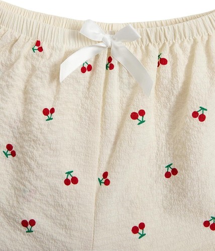 Womens 2 Piece Pajama Set Button Down Shirt and Lounge Shorts Soft Sleepwear PJs - Picture 13 of 84