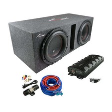 Audiopipe Apsv-3002 12" 900w/1800w (rms/max) Vented Subwoofer Enclosure Combo