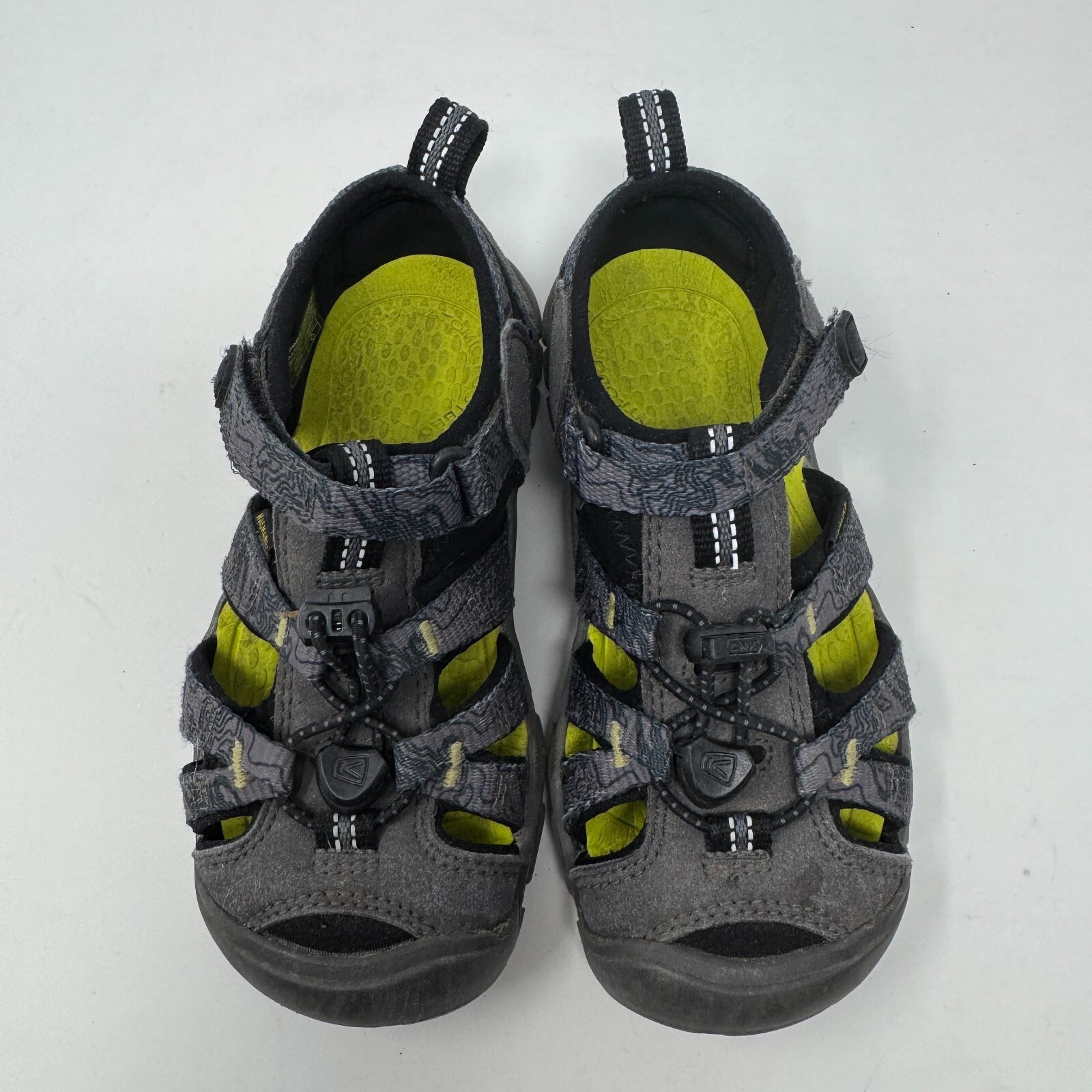 Sandali Keen ragazzo 11 C11 blu Seacamp II CNX bambino bambino scarpe da trekking impermeabili