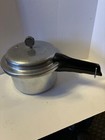 Vintage MIRRO-MATIC 394M 4 QT Pressure Cooker Canner With Gasket & Jiggler USA