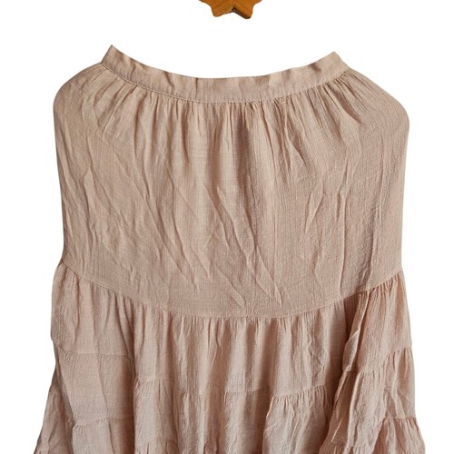 Joyfolie Tiered Maxi Skirt Girls Casual Flowy Boho Style Size 12 - Picture 3 of 7