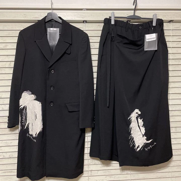 Yohji Yamamoto pour homme Setup Jacket:1 chest 106cm Pants:3 waist