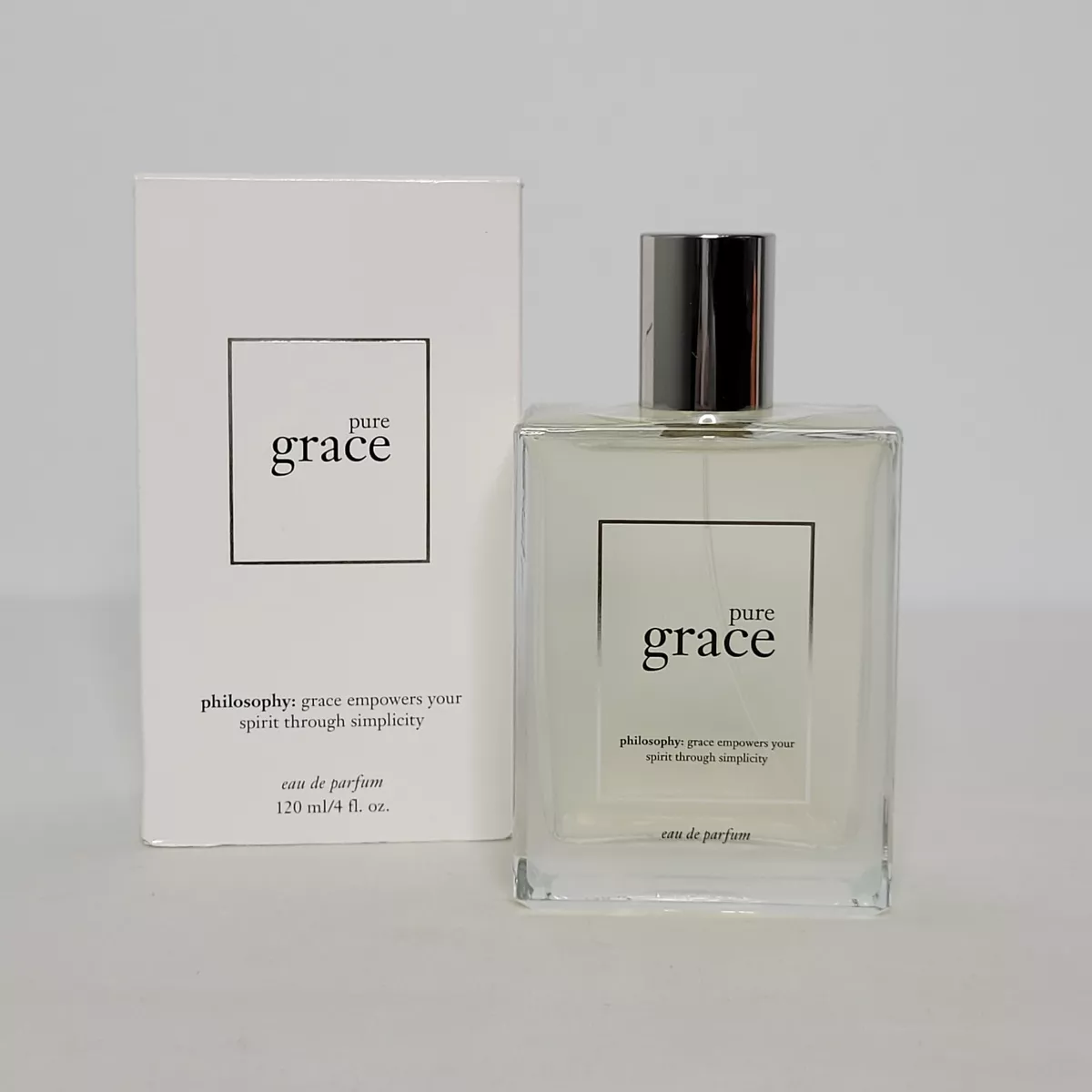 Philosophy Pure Grace Eau De Parfum Perfume Large 4oz Bottle New in Open Box