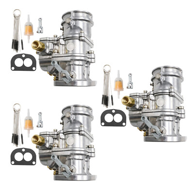 3Pcs Carburetor Replace for Stromberg 97 3-Bolt Manual Choke Speedway 2 Barrel