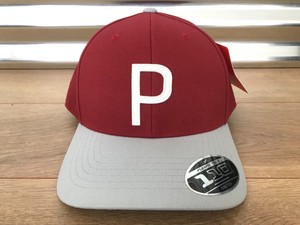 red puma golf hat