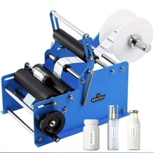 $189 Bottle Labeling Machine with Swing Arm, Manual Round Middle, E2