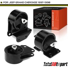 3x Engine Motor & Transmission Mount for Jeep ZJ Grand Cherokee 1997-1998 5.2L