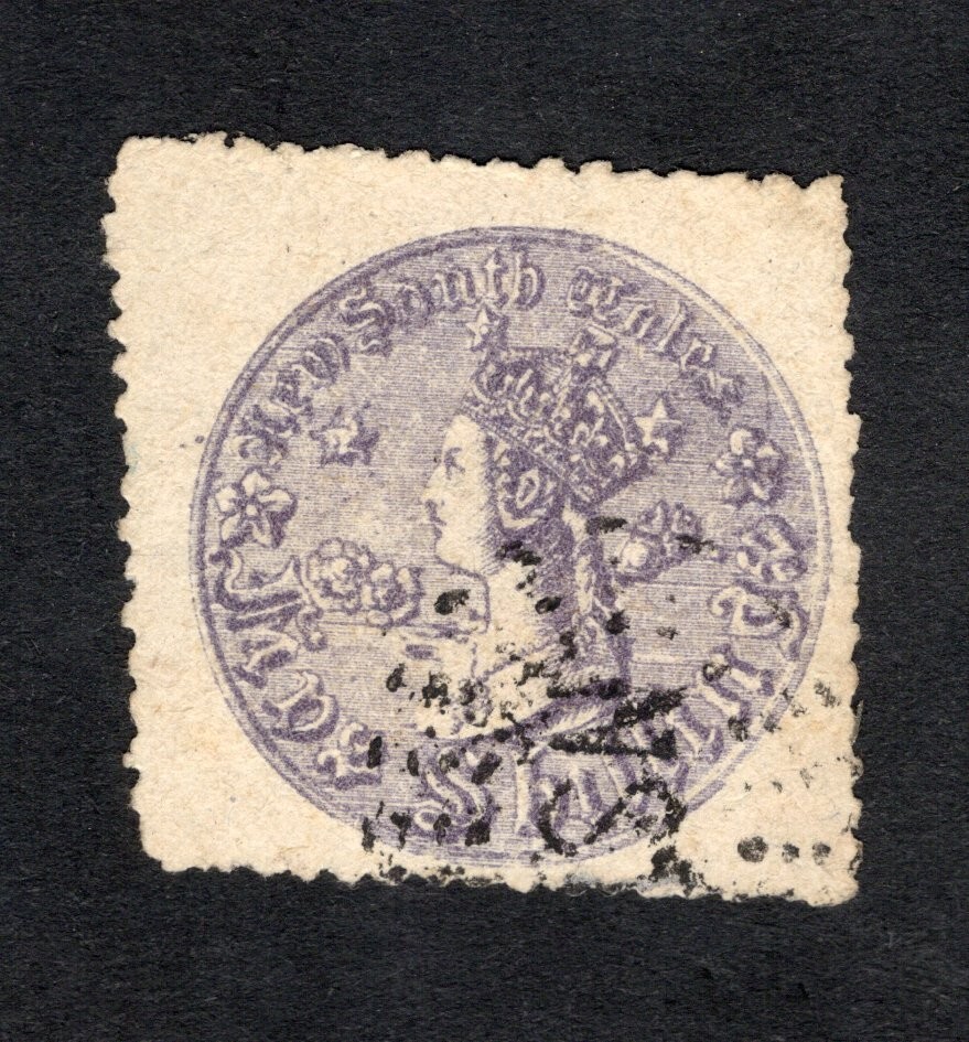 Australia New South Wales 1861 stamp SG#174 START15%ONLY used CV=455$