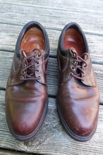 Allen Edmons brown leather Oxford / casual 10 1/2 D. Made in USA