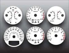 White Face Gauges for 2006-2008 Subaru Forester