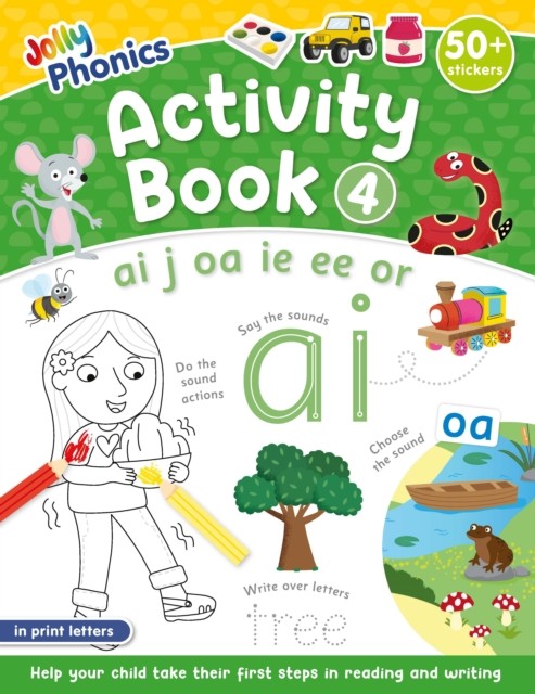 Jolly Phonics Activity Book 4 by Sara Wernham PAPERBACK 9781835823767