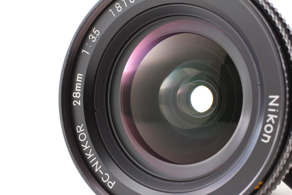 [Exc+5] Nikon PC Nikkor 28mm f/3.5 MF Shift Lens for 35mm Film Camera From JAPAN - Image 2 of 4