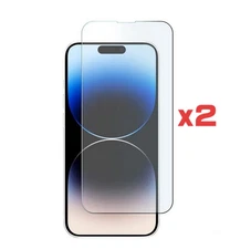 2x Tempered Glass Screen Protector Protection Film for iphone 13/14/15/16 Series