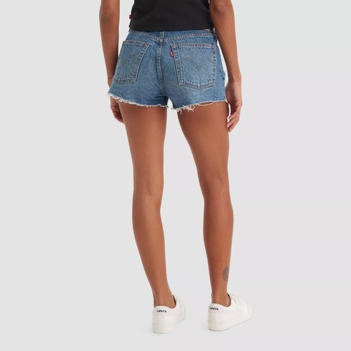 Levi's 501 Original Fit High-Rise Women's Jean Shorts- Size 30 - NEW - Picture 3 of 4