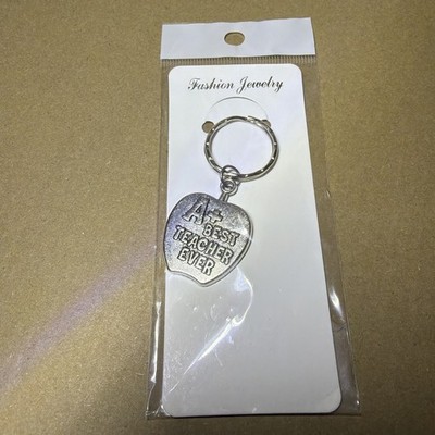 Best Teacher Ever Keychain .