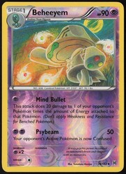 Beheeyem 74/162 Uncommon Reverse Holo XY BREAKthrough Pokemon Card