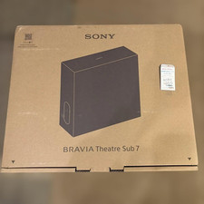 Sony SA-SW7 Sub 7 subwoofer wireless BRAVIA teatro nero