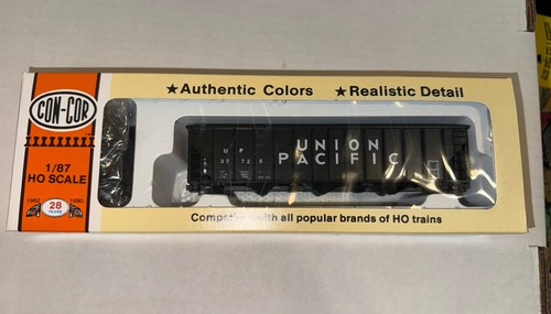 Kit de tolva de 100 toneladas Union Pacific escala HO vagón de tren hasta 37725 | Condition: Used
