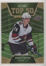 2019-20 Upper Deck Allure Top 50 Green Border 4/50 Barrett Hayton #T50-8 0g67
