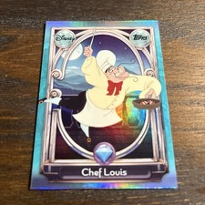2025 Topps Disney Wonder Foil Holo Chef Louis #124 Short Print SP Little Mermaid