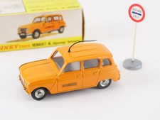 Dinky Toys F n° 518A Renault 4L dépannage autoroute jamais joué 1/43 en boîte